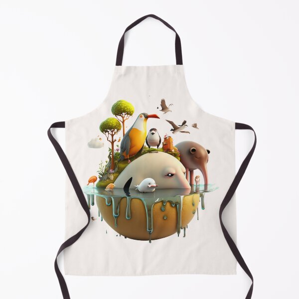 Item preview, Animals on a 3d globe designed and sold by ExplodedToons.