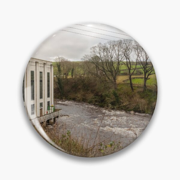 Item preview, Water being released from Tongland Power Station on the River Dee, Galloway Hydro Electric Scheme, Scotland designed and sold by SnapTPhotograph.