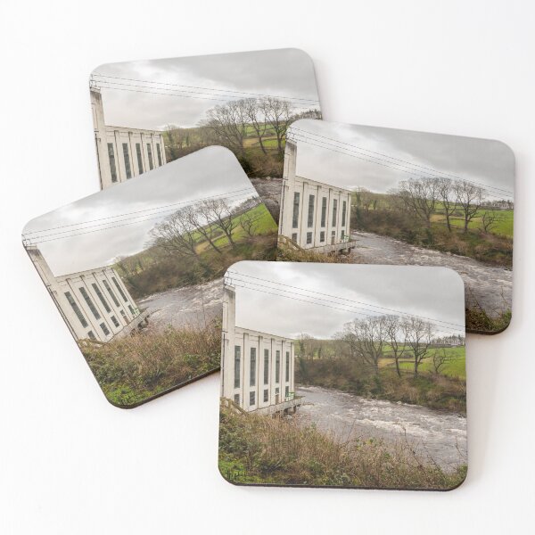Item preview, Water being released from Tongland Power Station on the River Dee, Galloway Hydro Electric Scheme, Scotland designed and sold by SnapTPhotograph.