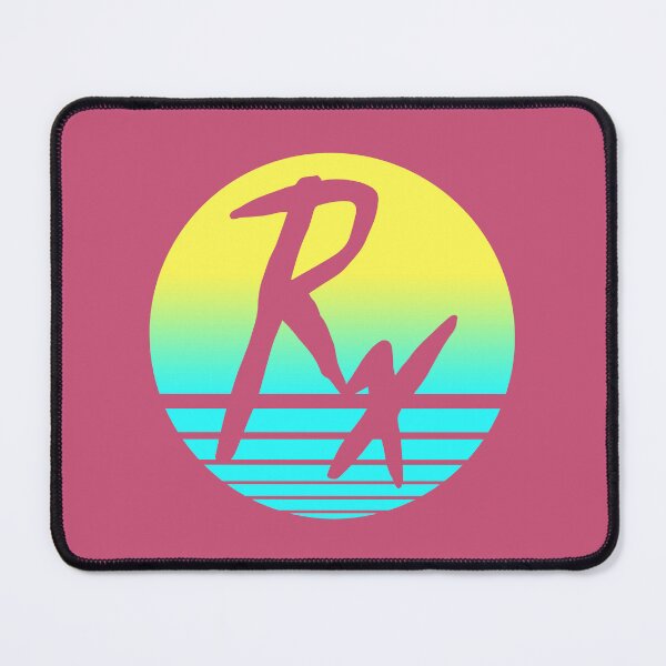 Item preview, Pharmacy Retro Rx Yellow to Aqua Sunset  designed and sold by RxBlockhead.