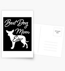 Best Dog Mom Ever Postkarten