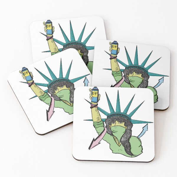 Item preview, Rusty Copper Statue of Liberty Graffiti Artist designed and sold by Inx Artworks.