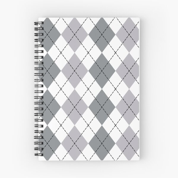 Item preview, Gray and White Argyle Pattern designed and sold by starrylite.