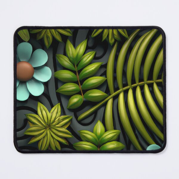 Item preview, Exotic 3D pattern: Nature and Polynesian culture merged designed and sold by Anavai987.