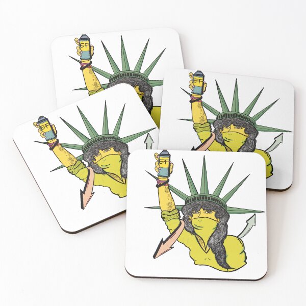 Item preview, Lemon Lime Statue of Liberty Graffiti Artist designed and sold by Inx Artworks.