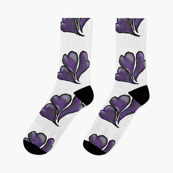 Item preview, Hearts of Purple designed and sold by DancingCreek.