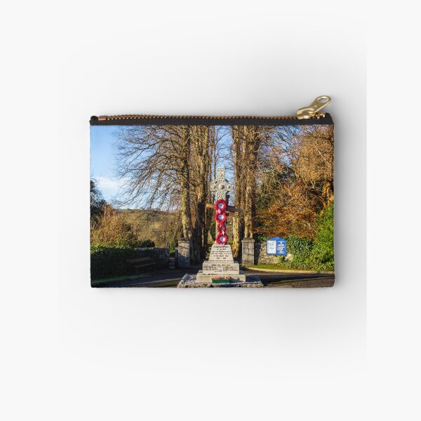 Item preview, The war memorial and entrance to Dalry Parish Church, in St.John's Town of Dalry designed and sold by SnapTPhotograph.