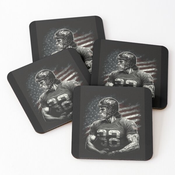 Item preview, American Football Player Usa Flag designed and sold by druckfun.