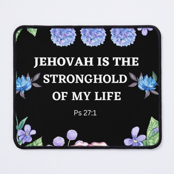 Artikelvorschau, JEHOVA IST DIE FESTUNG MEINES LEBENS entworfen und verkauft von Bebeautiful305.