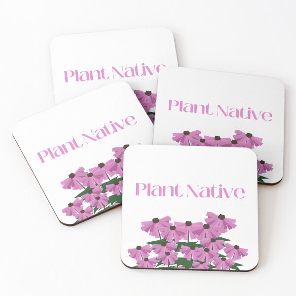 Item preview, Plant Native - echinacea design designed and sold by ebcameron.