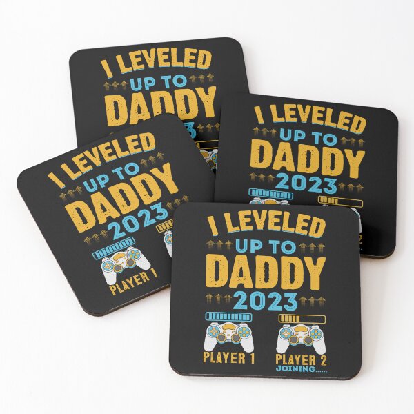 Item preview, Leveled up to dad 2023 designed and sold by JoRealm.