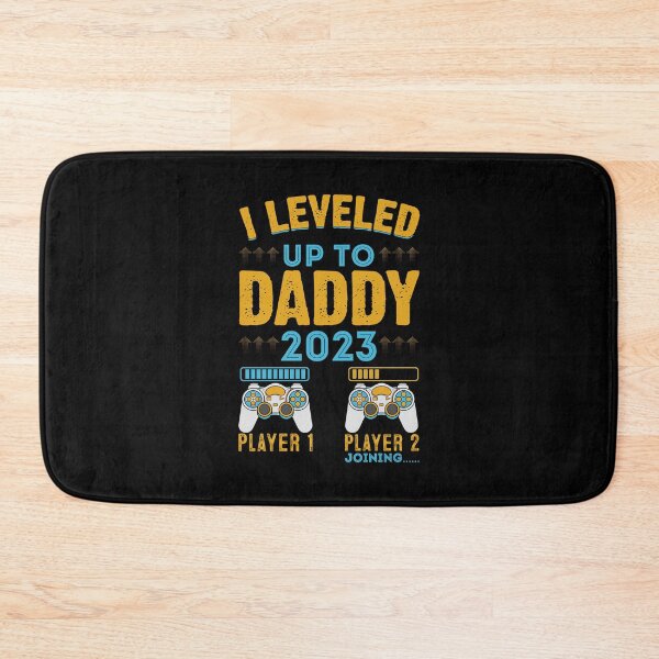 Item preview, Leveled up to dad 2023 designed and sold by JoRealm.