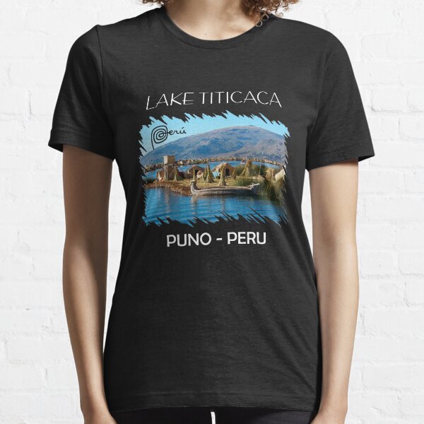 Lake Titicaca Peru Puno Llama Soccer Essential T-Shirt