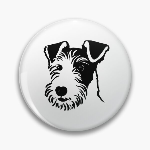 Item preview, Fox Terrier Minimalist Dog designed and sold by Whoofster.