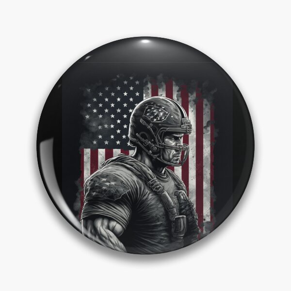 Item preview, Patriotic American Football Player designed and sold by druckfun.