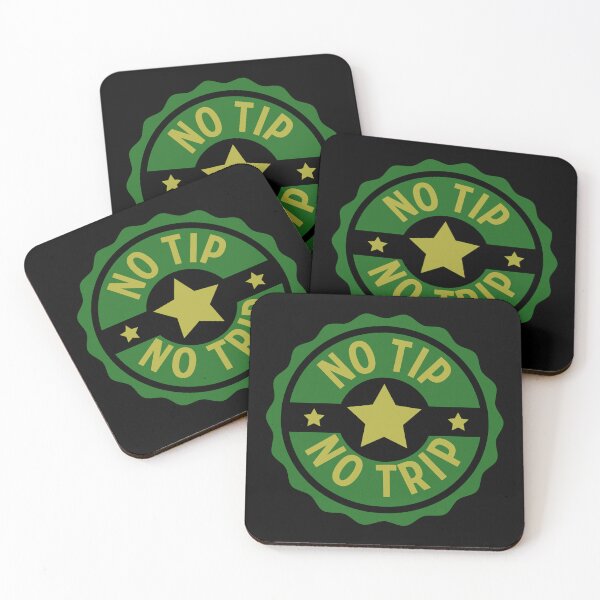 Item preview, No Tip No Trip Gig Work Delivery Driver Motto designed and sold by DreamSwiftly.