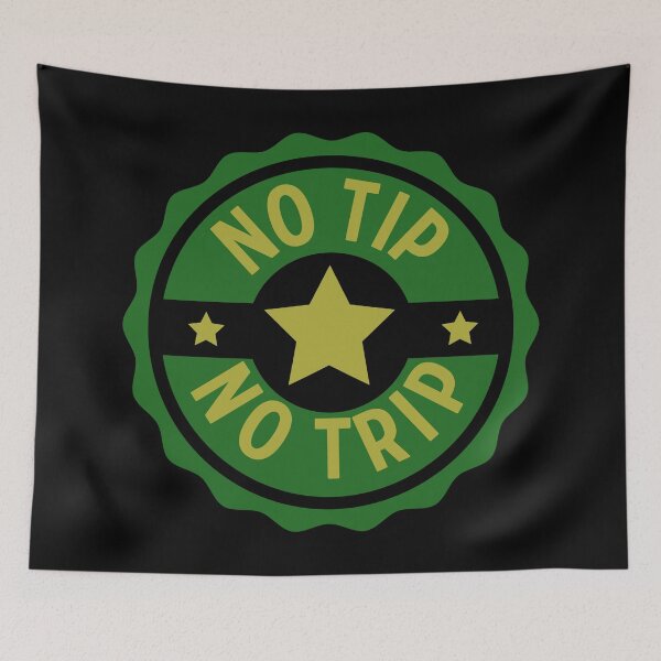 Item preview, No Tip No Trip Gig Work Delivery Driver Motto designed and sold by DreamSwiftly.