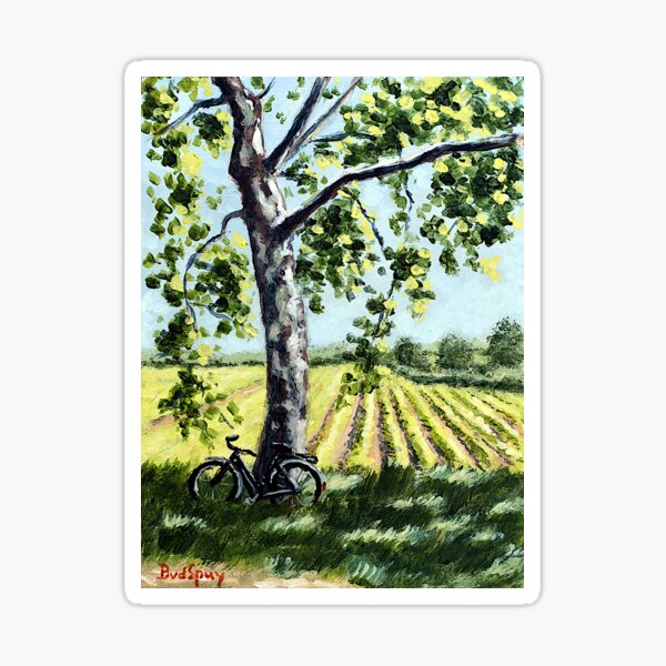 Resting spot Sticker