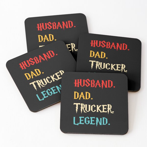 Item preview, Husband dad trucker legend designed and sold by Earthexstore.