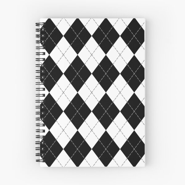 Item preview, Black and White Argyle Pattern designed and sold by starrylite.
