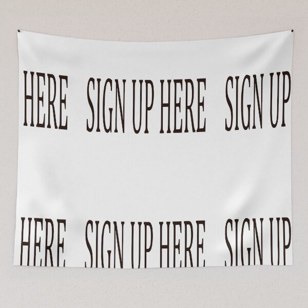 Item preview, Sign Up Here designed and sold by Stacey Lazarus.