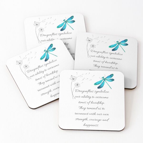 Item preview, Dragonfly Life Quote Strength  designed and sold by Comfy Creations.