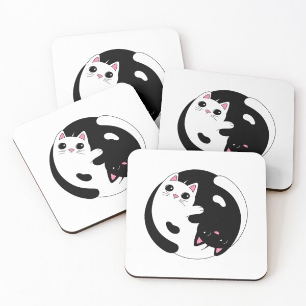 Artikelvorschau, Katze Yin und Yang entworfen und verkauft von ChyuHookc.