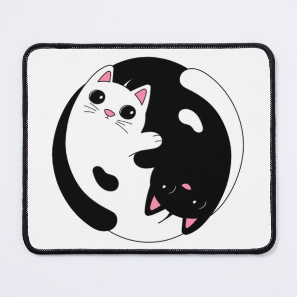 Item preview, gato yin y yang designed and sold by ChyuHookc.