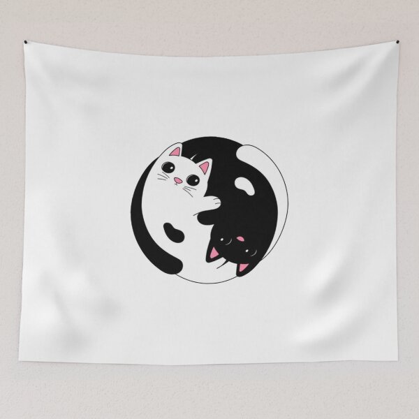 Item preview, gato yin y yang designed and sold by ChyuHookc.