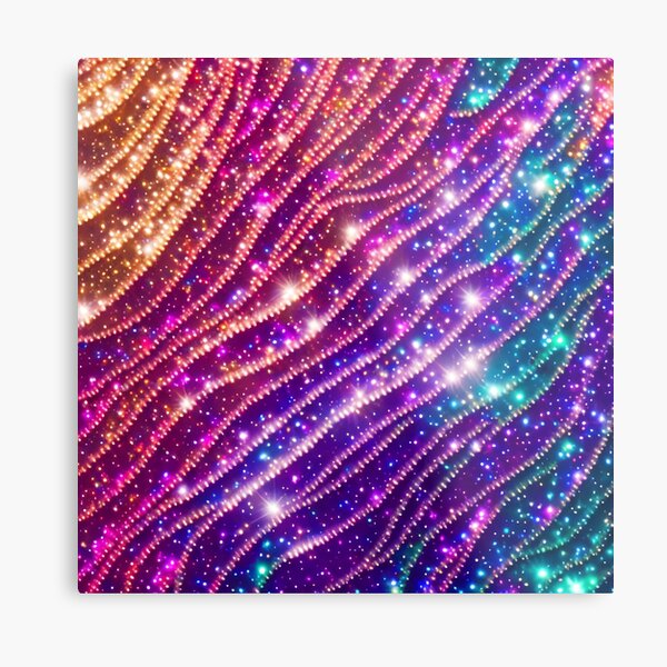 Endless Love Sparkly Sequinned Glitter Metallic Rainbow Zip up