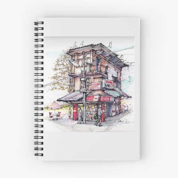 Item preview, Street Scene Daramshala India designed and sold by Gregg Brown.