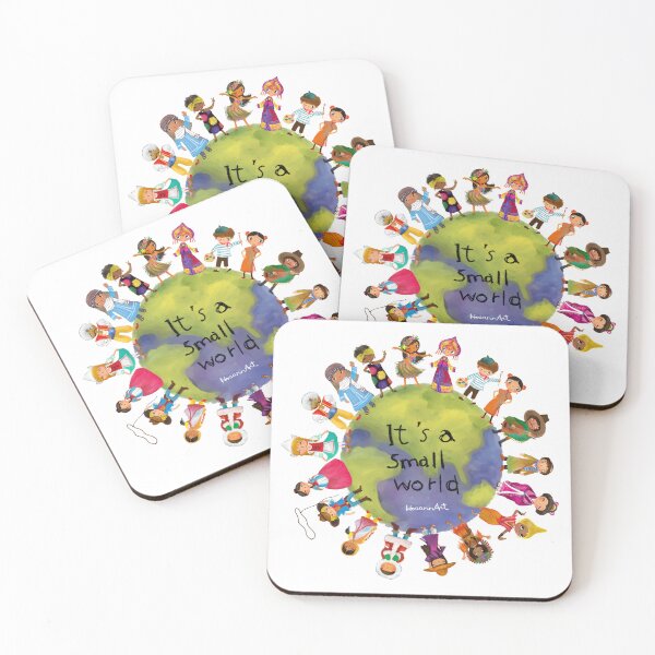 Item preview, Cute multicultural kids around a small world designed and sold by hosannart.