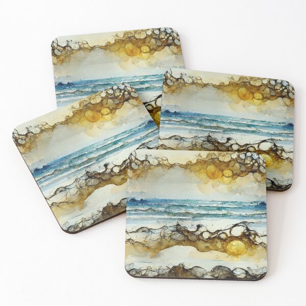 Item preview, A day at the sea - abstract (2/4) designed and sold by sabantha.