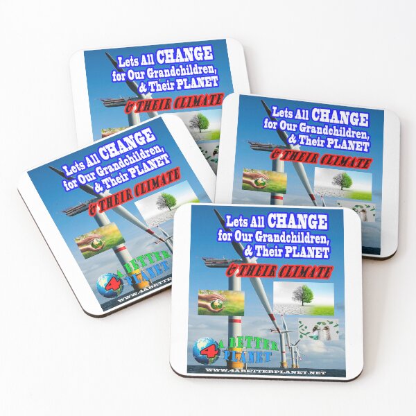 Item preview, Lets all change for the grandchildren, their planet and their climate designed and sold by 4ABetterPlanet.