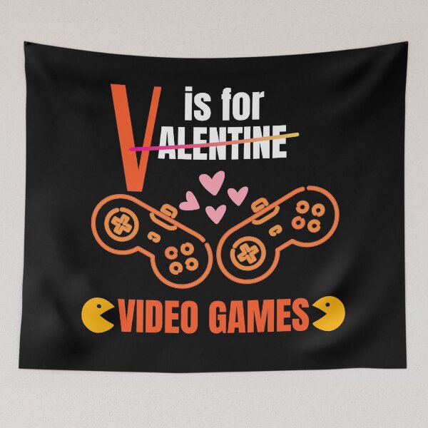 Item preview, v is for video games designed and sold by Escapene.