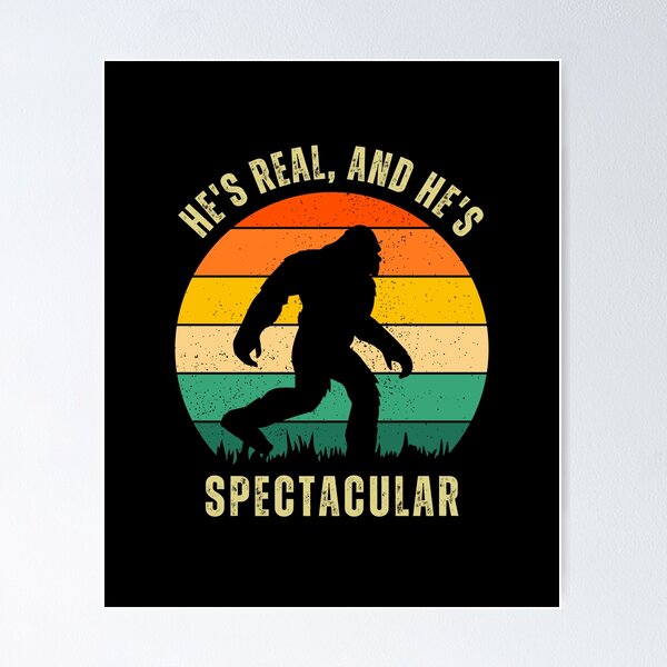 Item preview, Bigfoot Sasquatch Retro Sunset - Real y espectacular designed and sold by kiliteh.