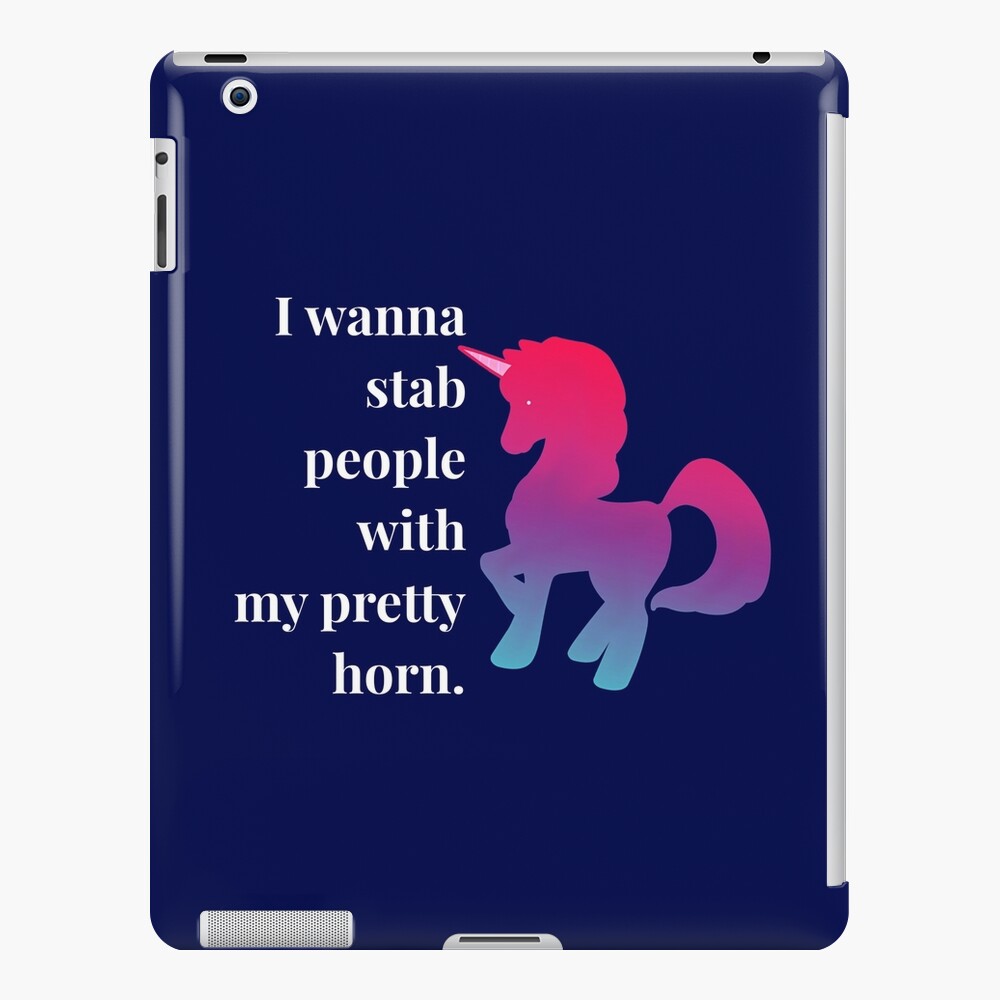 Unicorn Stab iPad Case & Skin