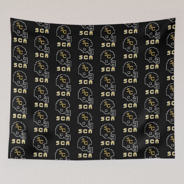 Item preview, Southern Columbia Tigers (SCA) 8-bit Helmet designed and sold by COALREGIONTEAMS.