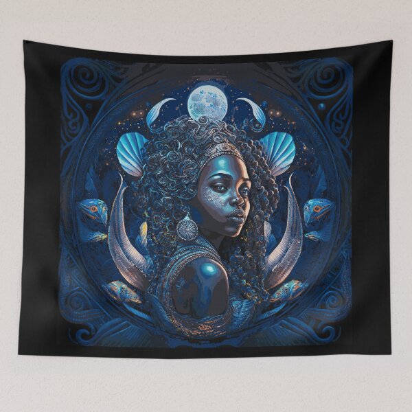 Item preview, Yemoja of the Sea designed and sold by WennsdaysChild.