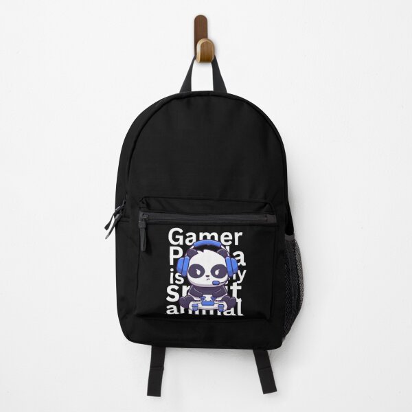 Aperçu de l'œuvre Gamer Panda est mon animal spirituel - ours panda mignon créée et vendue par EarthAlly.
