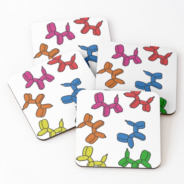 Item preview, Balloon Dog Rainbow Patch Pack designed and sold by theredfoxs.