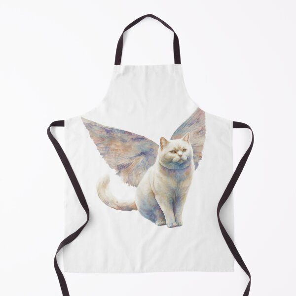 Item preview, British Shorthair cat angel in heaven designed and sold by Christolamber.