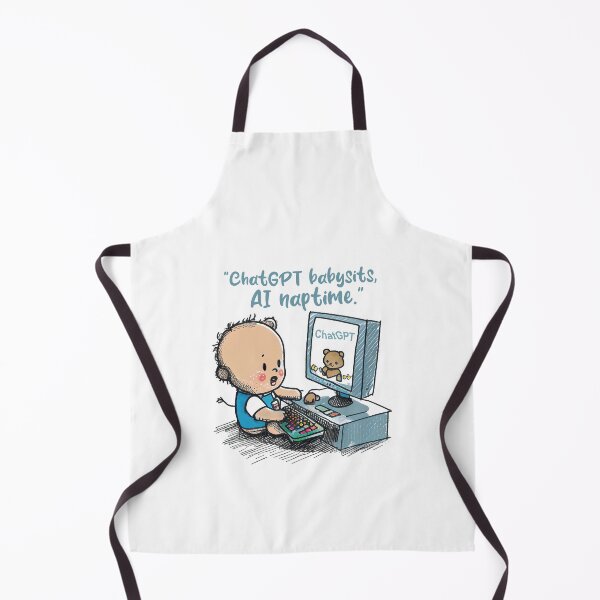 Item preview, "ChatGPT's AI Naptime: A Whimsical Watercolor Cartoon - The Perfect Gift for the Child-Lover in Your Life" ChatGPT Jokes Funny Quotes for Gifts designed and sold by The Commitment.