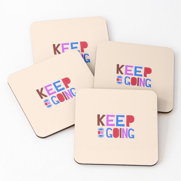 Item preview, Keep Going: An Inspirational Artwork to Motivate You to Never Give Up designed and sold by majnate.