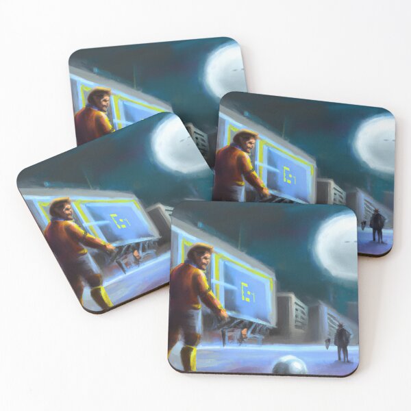 Item preview, "The Moon's Greatest Game: Building a Football Field in Outer Space" designed and sold by Sparkline.