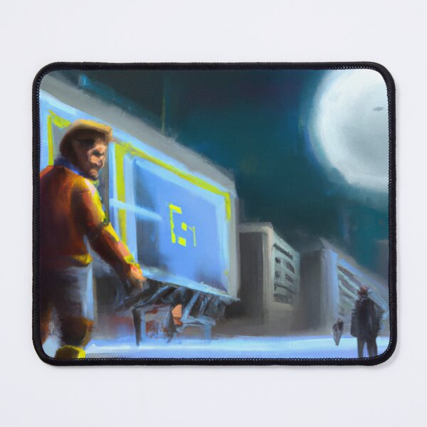 Item preview, "The Moon's Greatest Game: Building a Football Field in Outer Space" designed and sold by Sparkline.