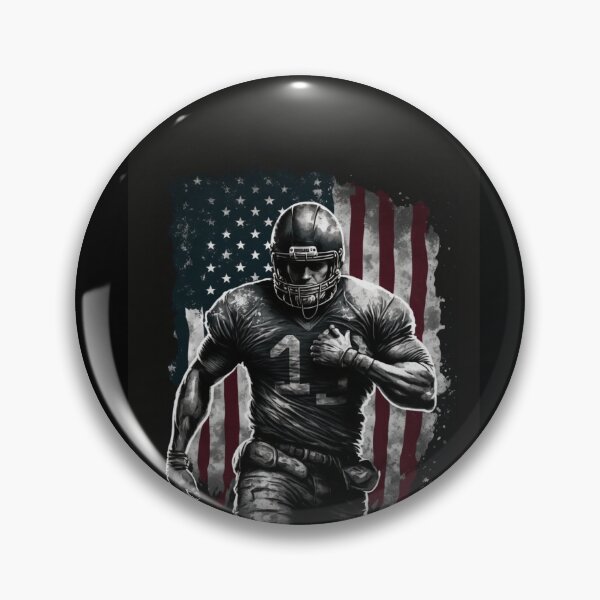 Item preview, Patriotic American Football Players 13 designed and sold by druckfun.
