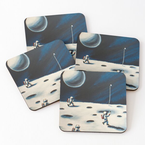 Item preview, "MoonKick: The Future of Football on the Lunar Surface" designed and sold by Sparkline.