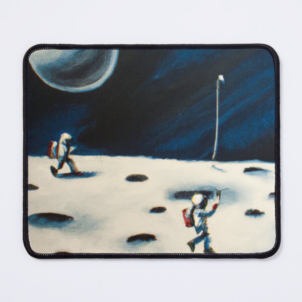 Item preview, "MoonKick: The Future of Football on the Lunar Surface" designed and sold by Sparkline.