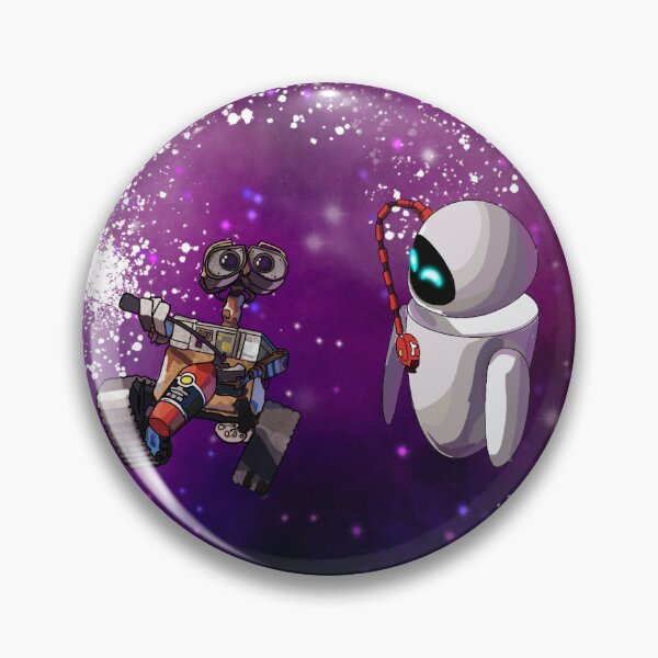 Item preview, Wall-E and Eve Dancing in Space designed and sold by Zeons-Art.
